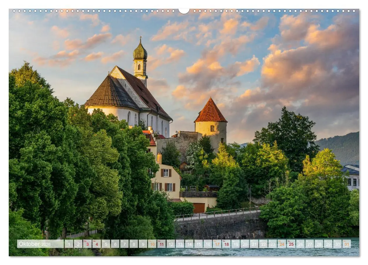Bild: 9783457624319 | Füssen Impressionen (Wandkalender 2026 DIN A2 quer), CALVENDO...