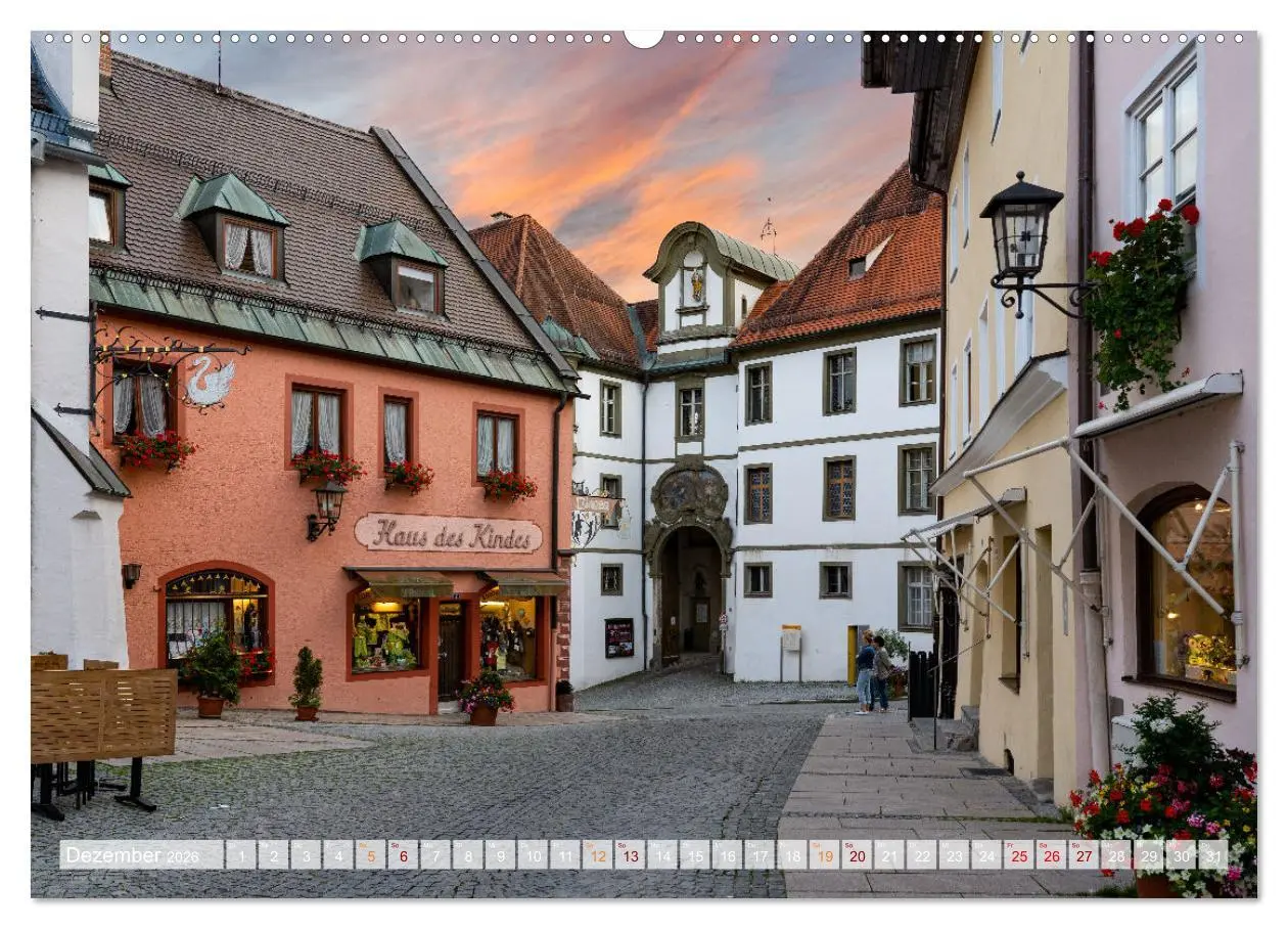 Bild: 9783457624319 | Füssen Impressionen (Wandkalender 2026 DIN A2 quer), CALVENDO...