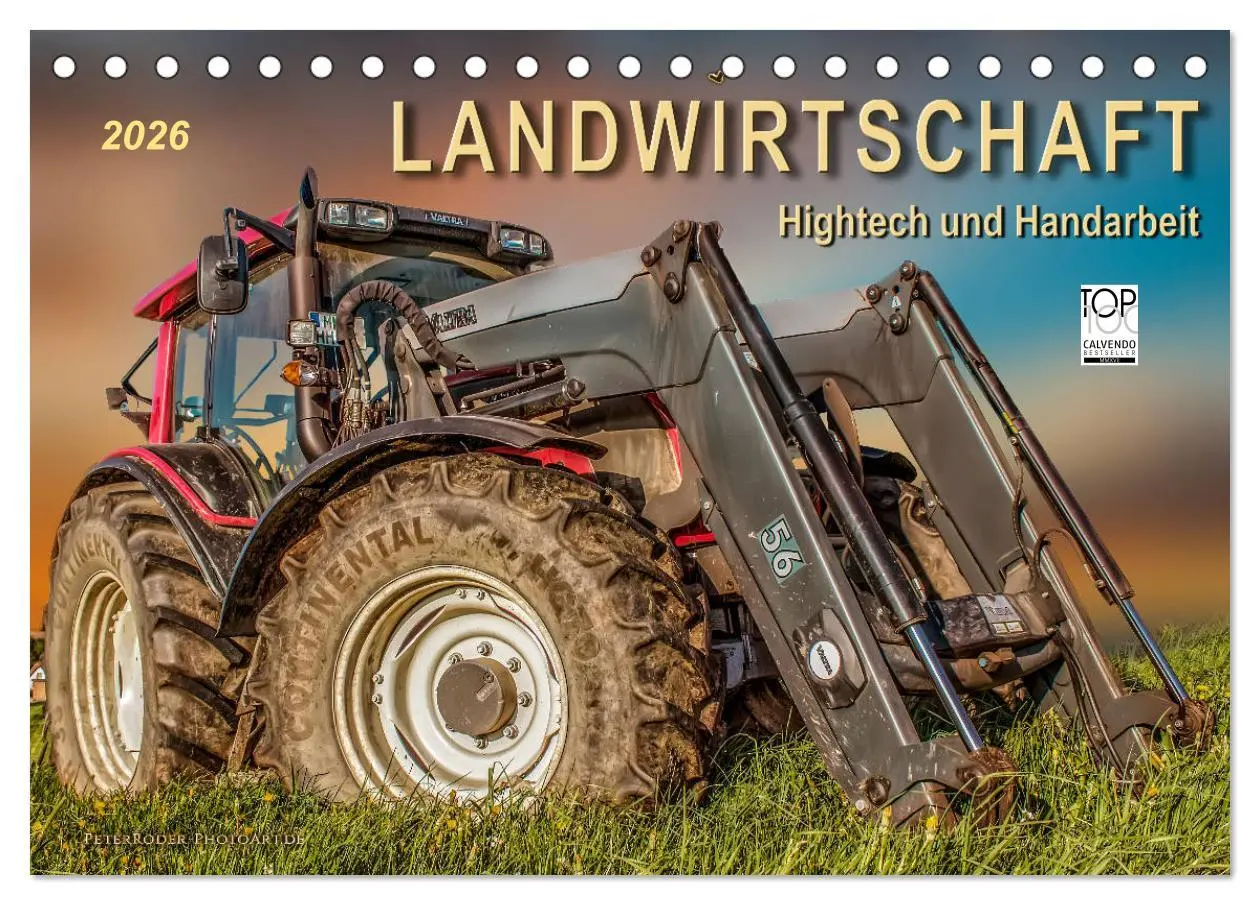 Cover: 9783457864319 | Landwirtschaft - Hightech und Handarbeit (Tischkalender 2026 DIN A5...