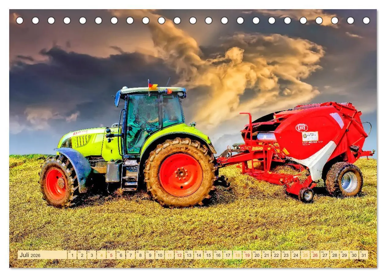 Bild: 9783457864319 | Landwirtschaft - Hightech und Handarbeit (Tischkalender 2026 DIN A5...