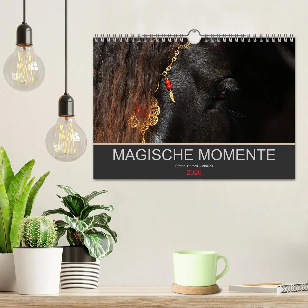 Bild: 9783516024319 | Magische Momente - Pferde Horses Caballos (Wandkalender 2026 DIN A4...