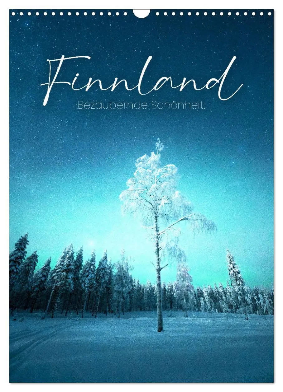 Cover: 9783516334319 | Finnland - Bezaubernde Schönheit. (Wandkalender 2026 DIN A3 hoch),...