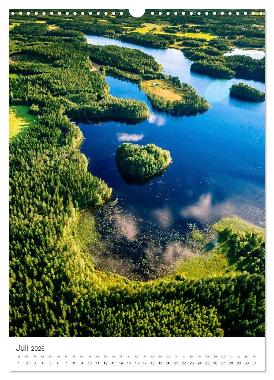 Bild: 9783516334319 | Finnland - Bezaubernde Schönheit. (Wandkalender 2026 DIN A3 hoch),...