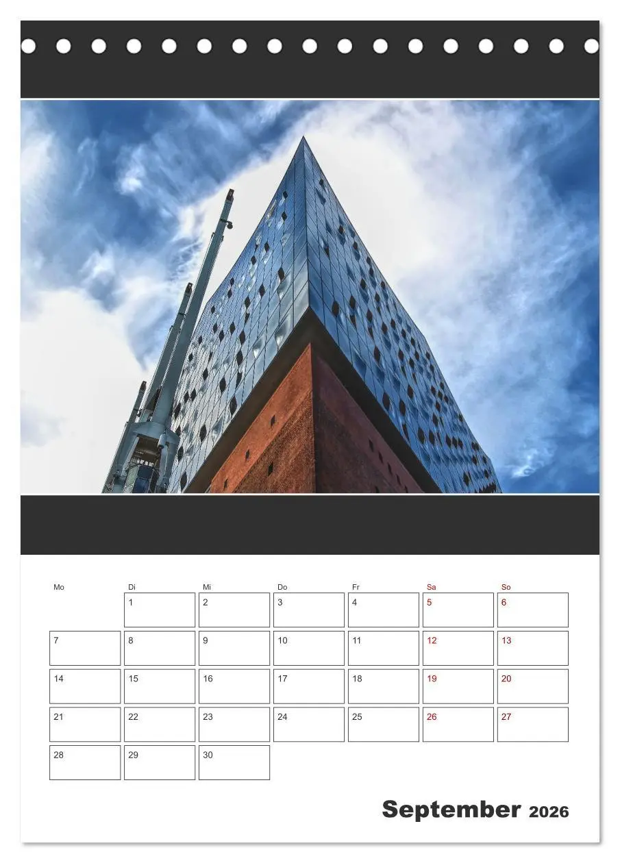 Bild: 9783516404319 | Spitze! Elbphilharmonie Hamburg 2026 (Tischkalender 2026 DIN A5...