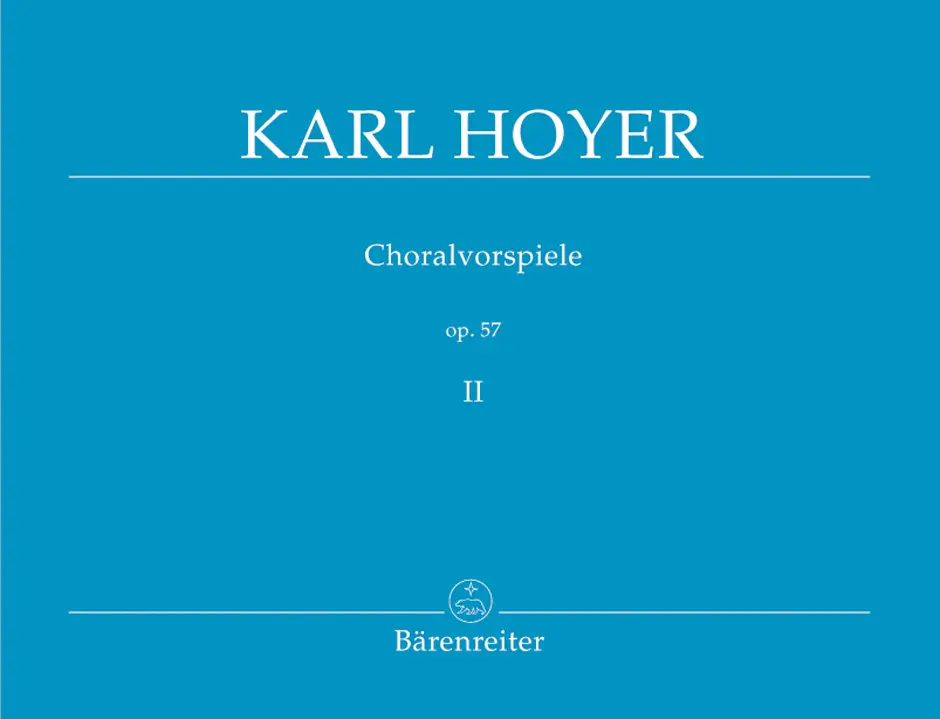 Cover: 9790006534319 | Choralvorpsiele 2 Op.57 | Passende Tonarten zu EG und Gotteslob | Buch