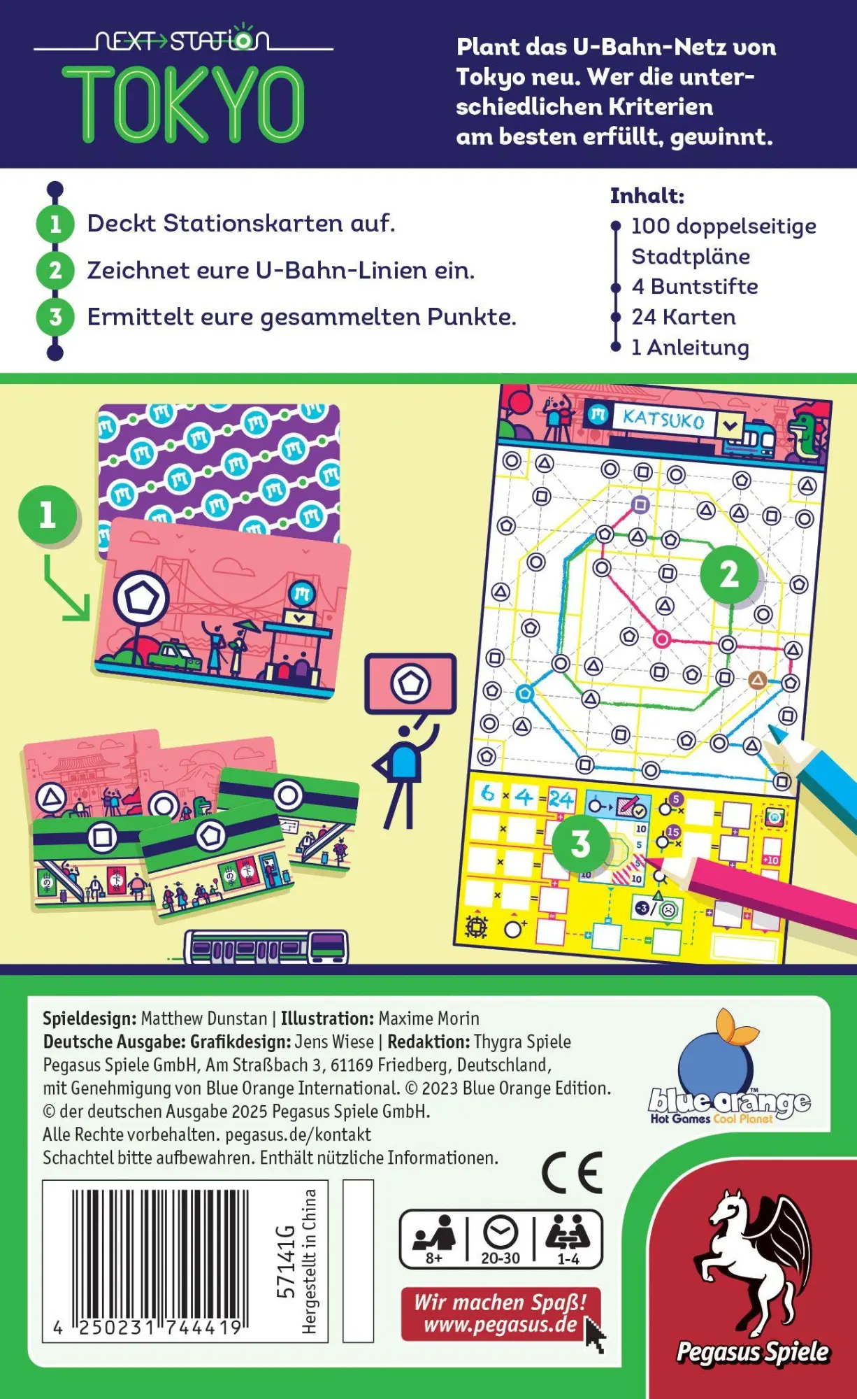 Bild: 4250231744419 | Next Station Tokyo | Spiel | 57141G | Deutsch | 2025