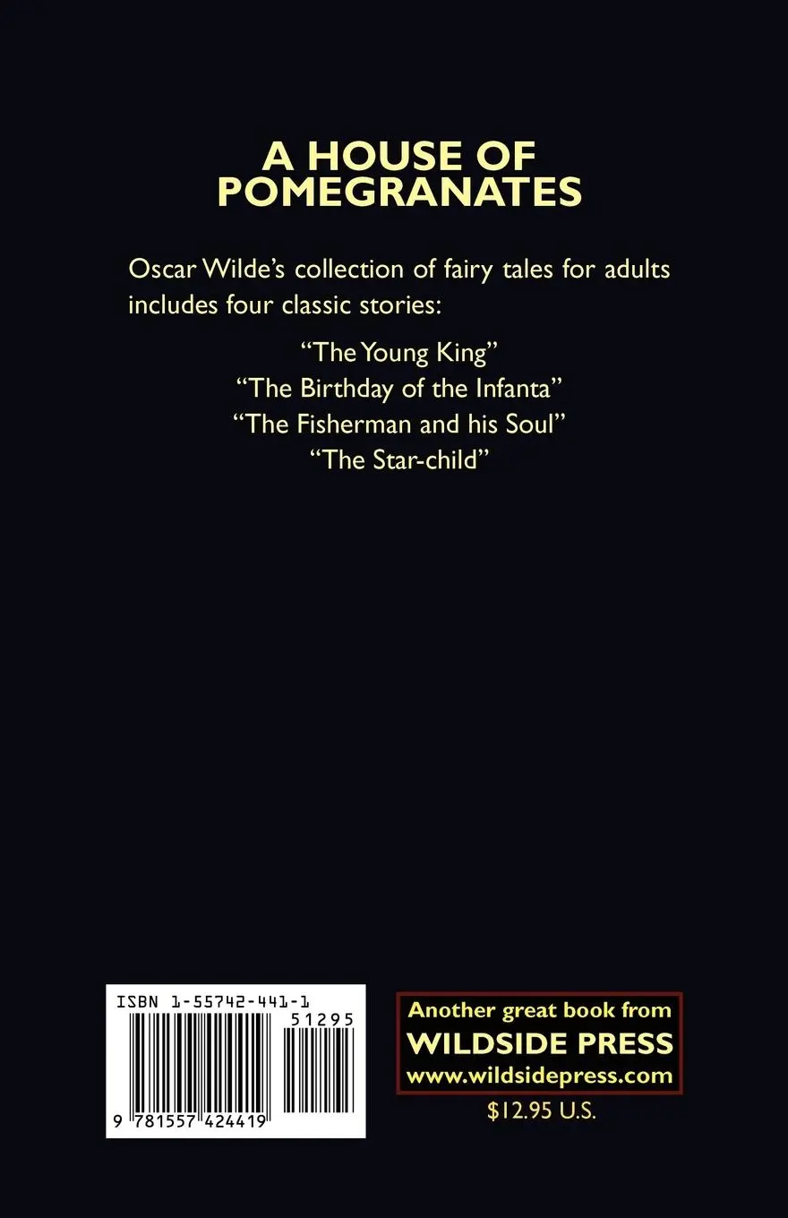 Rückseite: 9781557424419 | A House of Pomegranates | Oscar Wilde | Taschenbuch | Englisch | 2025
