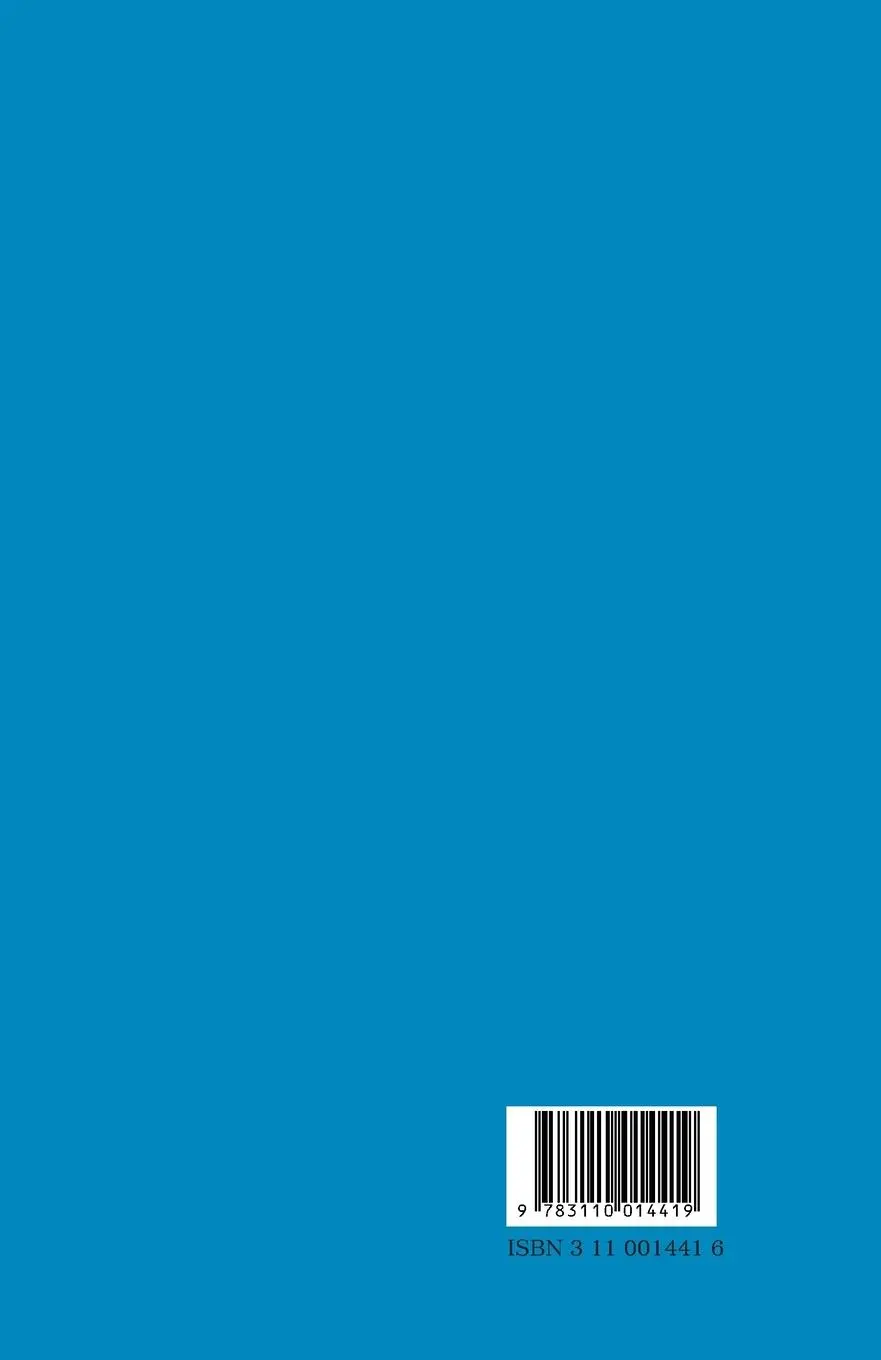 Rückseite: 9783110014419 | Abhandlungen nach 1781 | Immanuel Kant | Taschenbuch | VIII | Deutsch