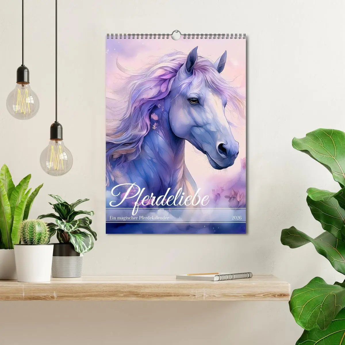 Bild: 9783516254419 | Pferdeliebe - Ein magischer Pferdekalender (Wandkalender 2026 DIN...