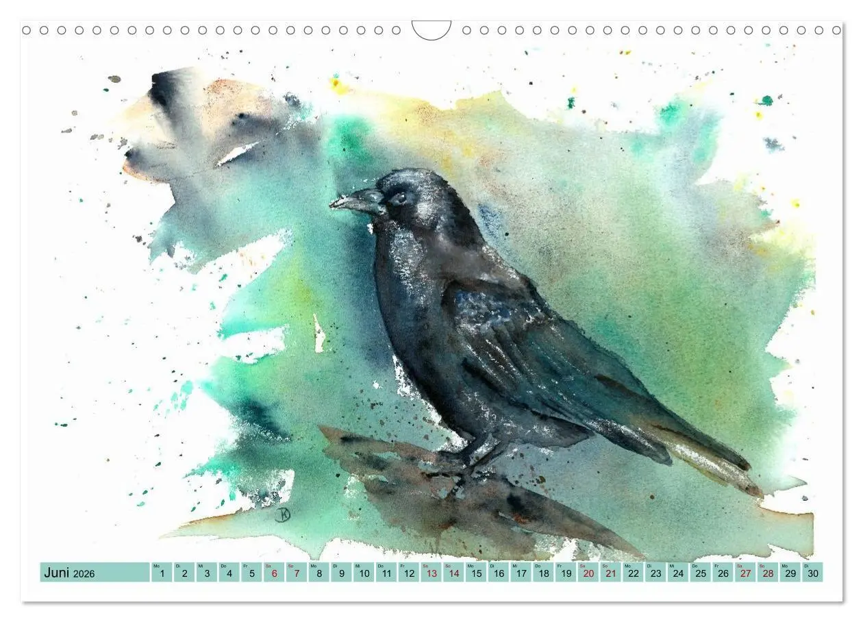 Bild: 9783516704419 | Faszination Vögel im Aquarell - Expressionistische Kunst von Doris...