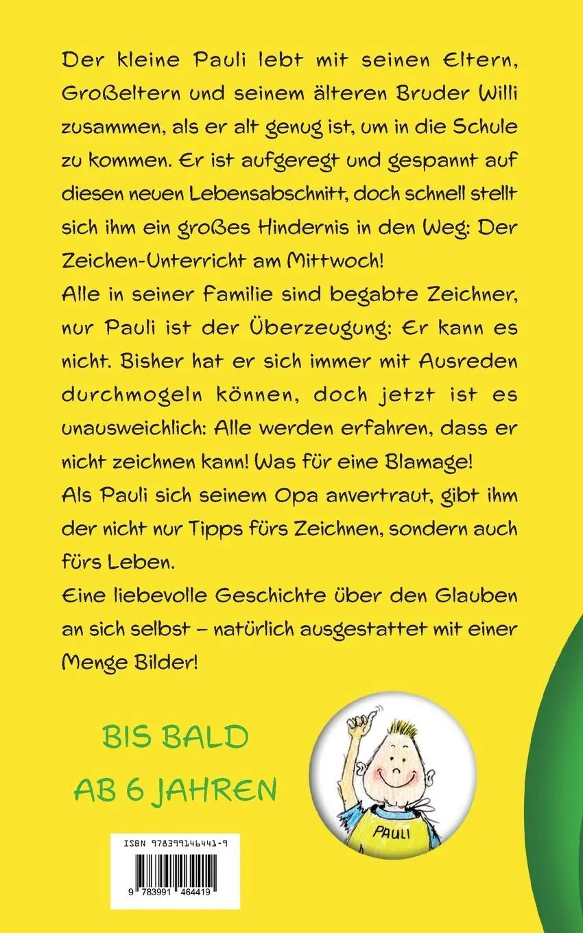 Rückseite: 9783991464419 | Pauli kann zeichnen | Pam Schellhorn | Taschenbuch | 38 S. | Deutsch