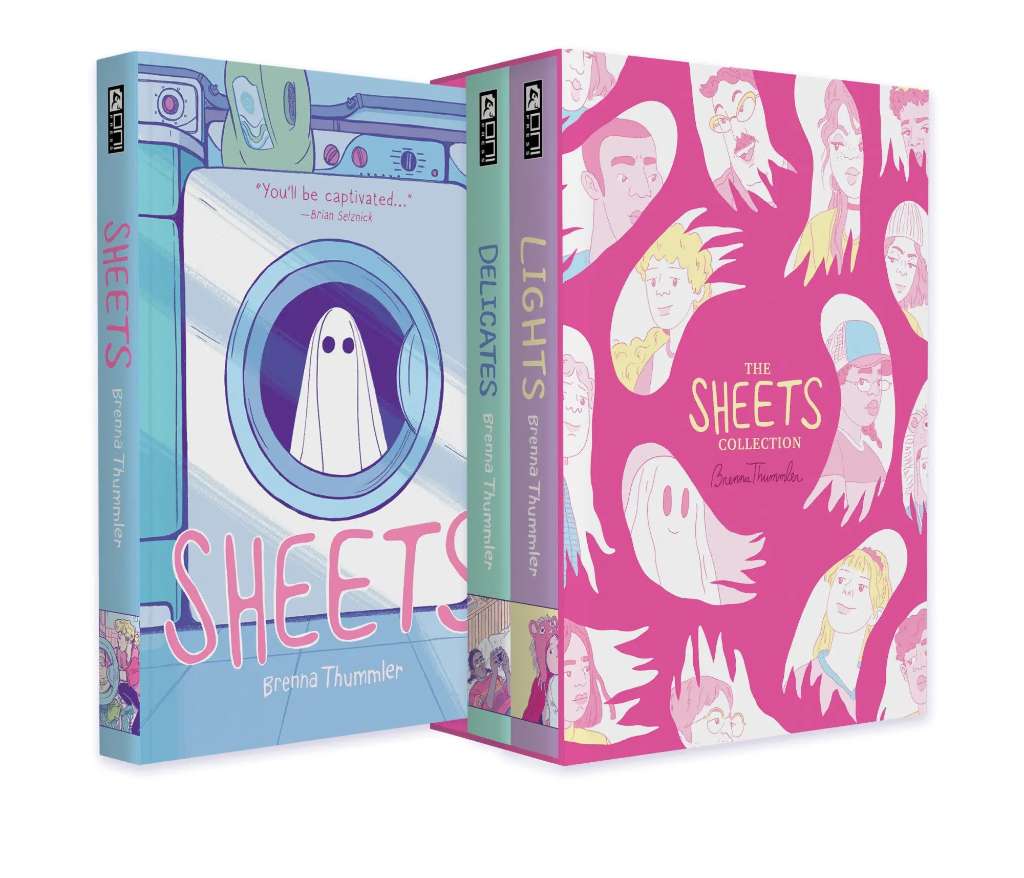 Cover: 9781637154519 | The Sheets Collection Slipcase Box Set | Brenna Thummler | Box | 2024