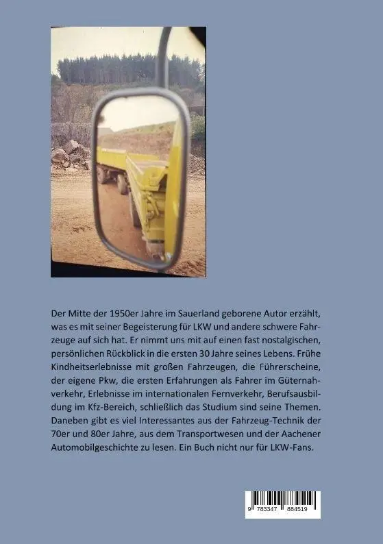 Rückseite: 9783347884519 | Nicht nur Lastwagen | (m)ein ganz persönlicher Rückblick | Scheithauer