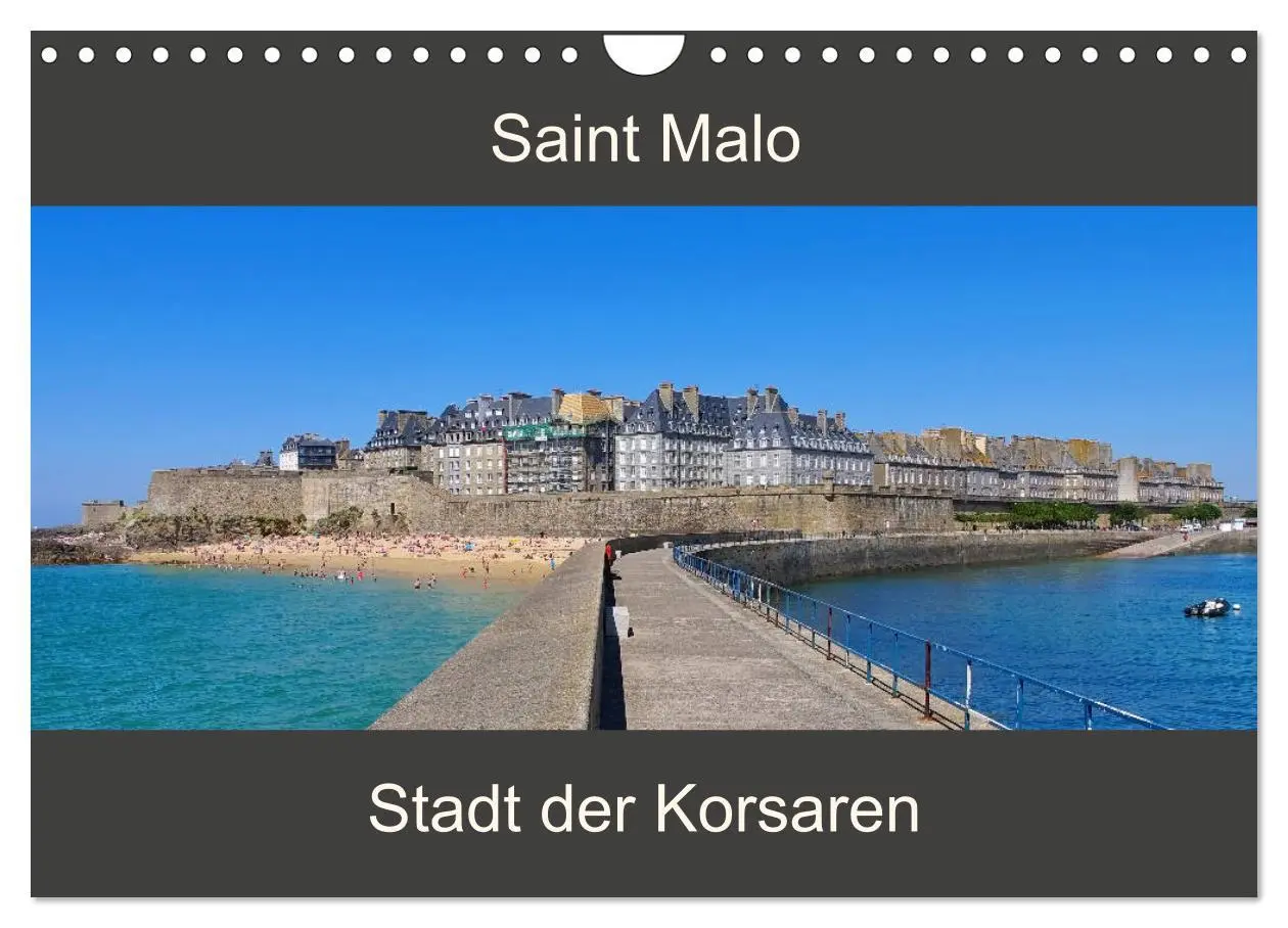 Cover: 9783457844519 | Saint Malo - Stadt der Korsaren (Wandkalender 2026 DIN A4 quer),...