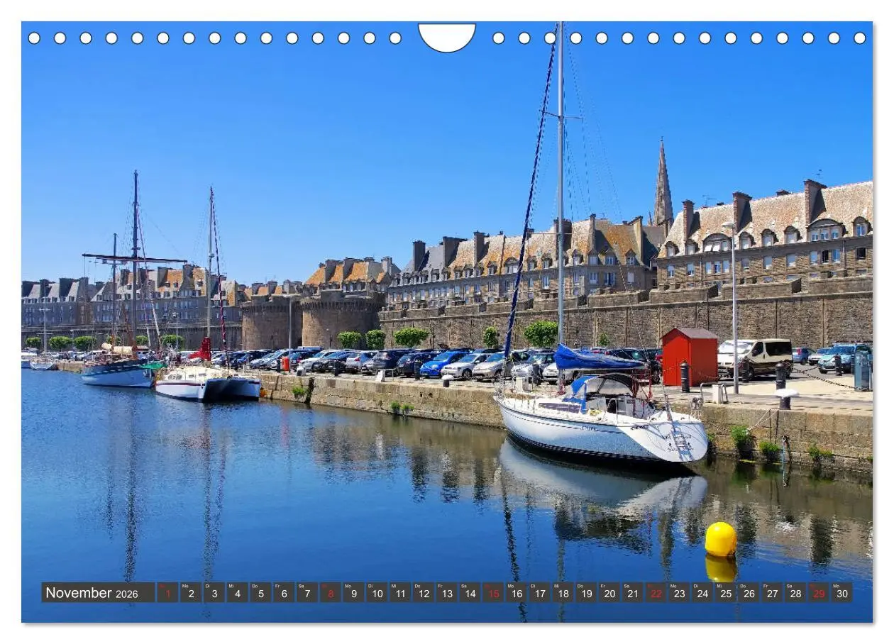 Bild: 9783457844519 | Saint Malo - Stadt der Korsaren (Wandkalender 2026 DIN A4 quer),...