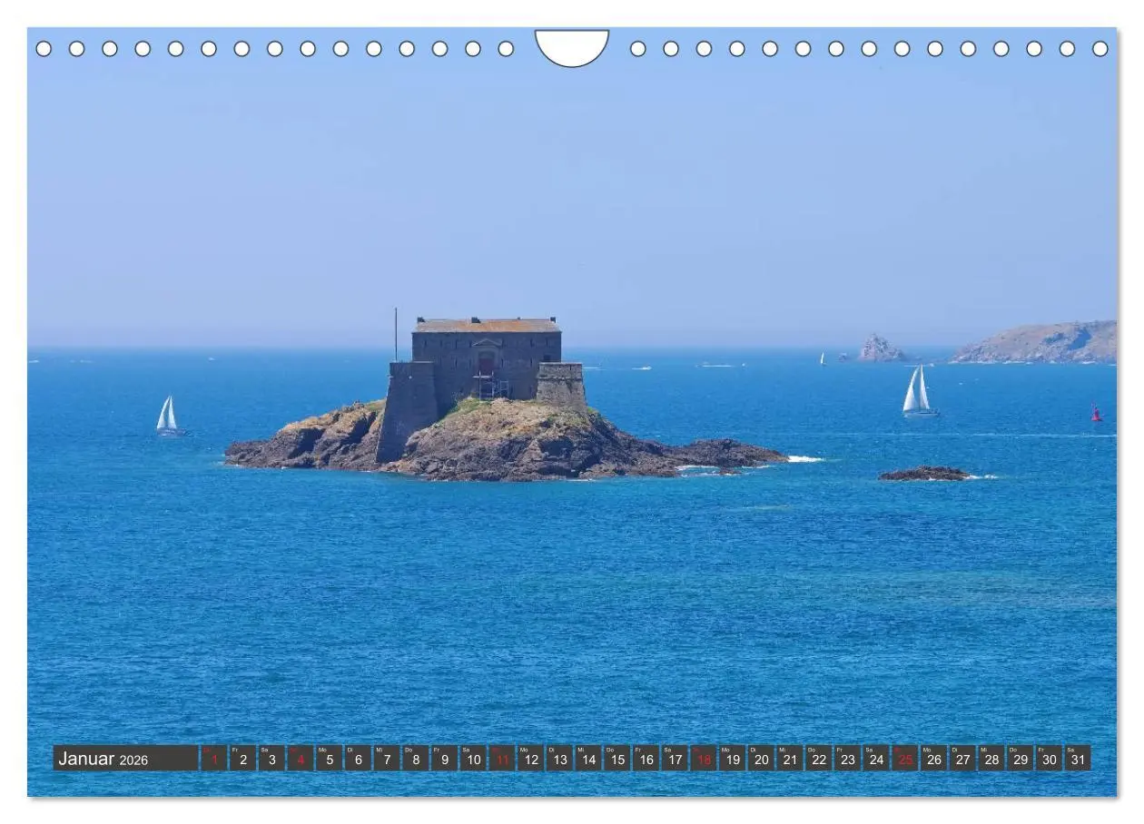 Bild: 9783457844519 | Saint Malo - Stadt der Korsaren (Wandkalender 2026 DIN A4 quer),...