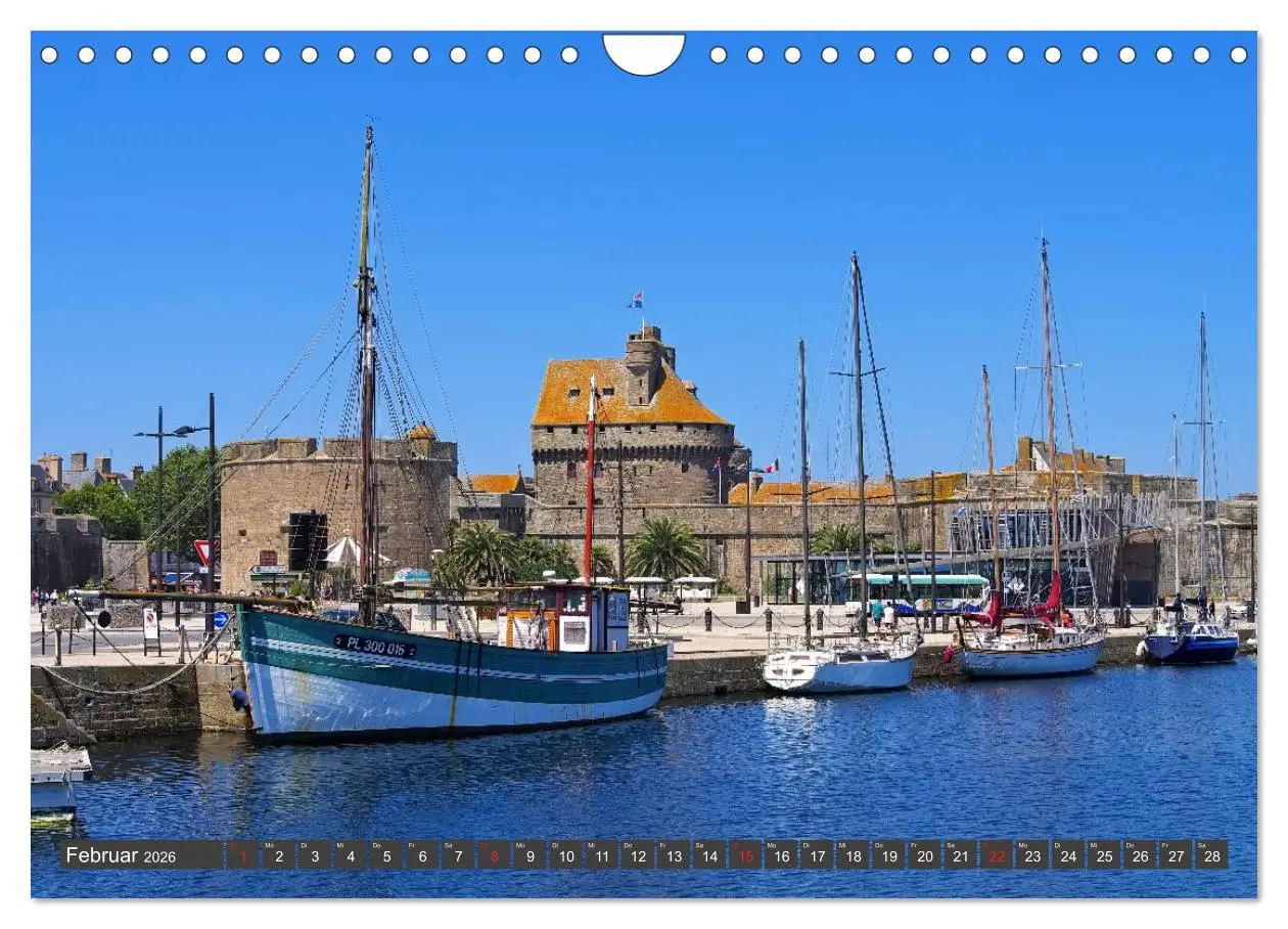 Bild: 9783457844519 | Saint Malo - Stadt der Korsaren (Wandkalender 2026 DIN A4 quer),...