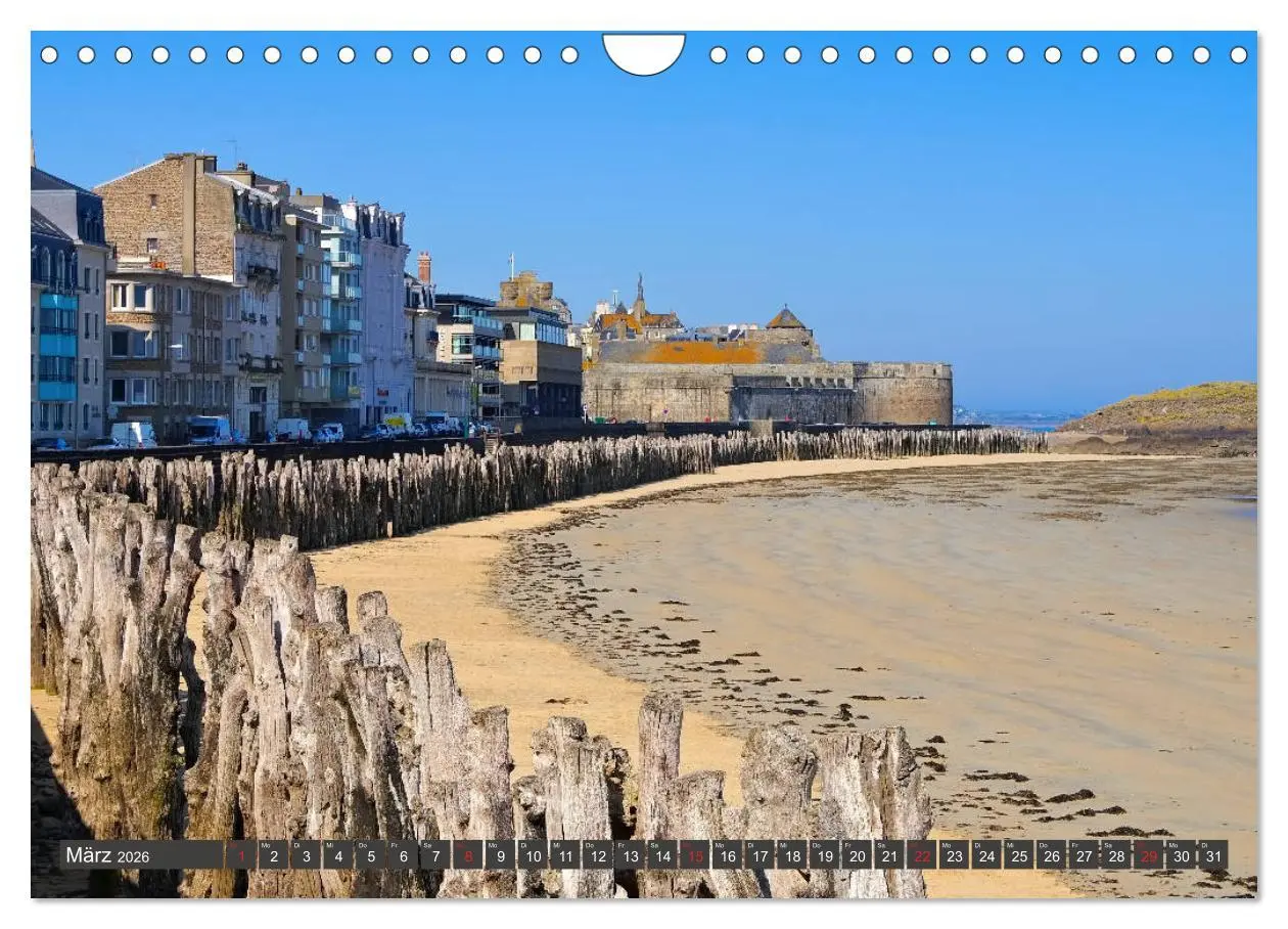 Bild: 9783457844519 | Saint Malo - Stadt der Korsaren (Wandkalender 2026 DIN A4 quer),...