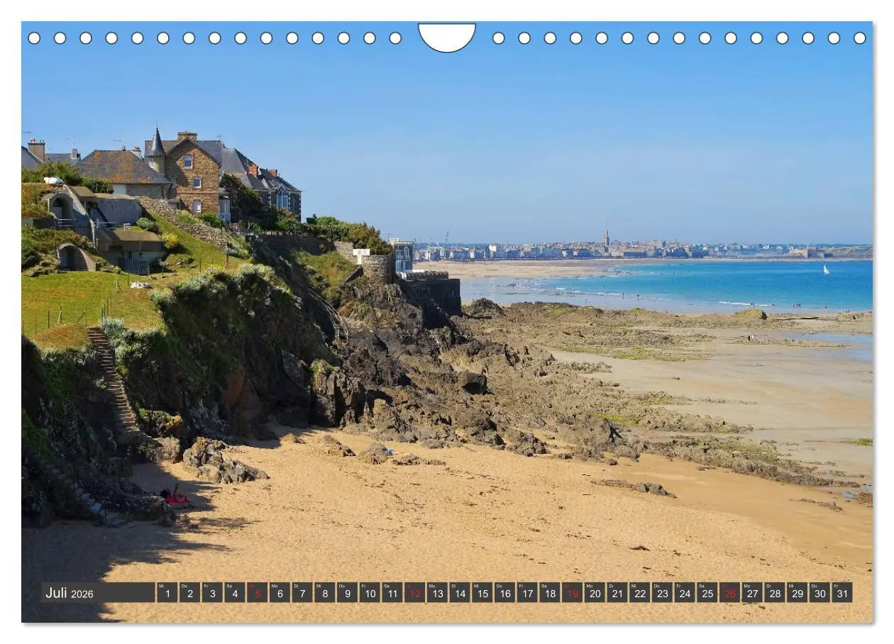 Bild: 9783457844519 | Saint Malo - Stadt der Korsaren (Wandkalender 2026 DIN A4 quer),...