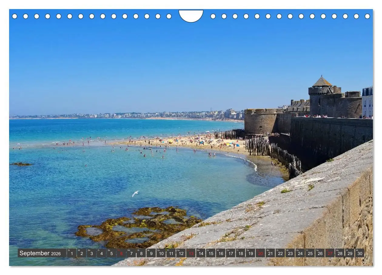 Bild: 9783457844519 | Saint Malo - Stadt der Korsaren (Wandkalender 2026 DIN A4 quer),...