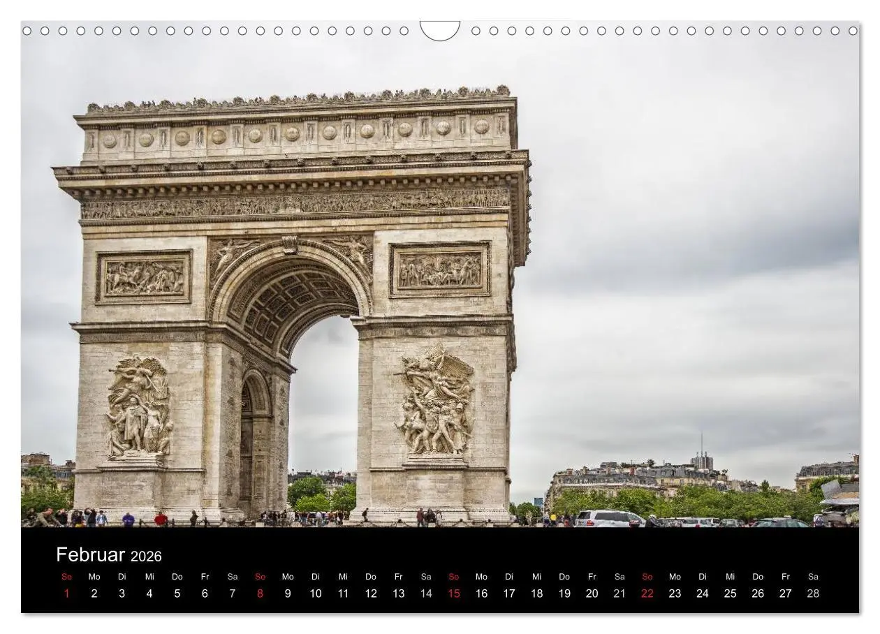 Bild: 9783516174519 | Paris (Wandkalender 2026 DIN A3 quer), CALVENDO Monatskalender | 2026