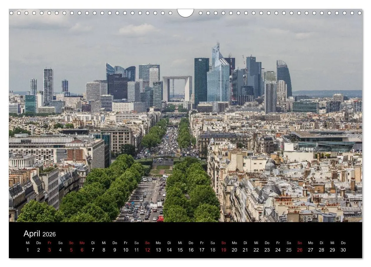 Bild: 9783516174519 | Paris (Wandkalender 2026 DIN A3 quer), CALVENDO Monatskalender | 2026