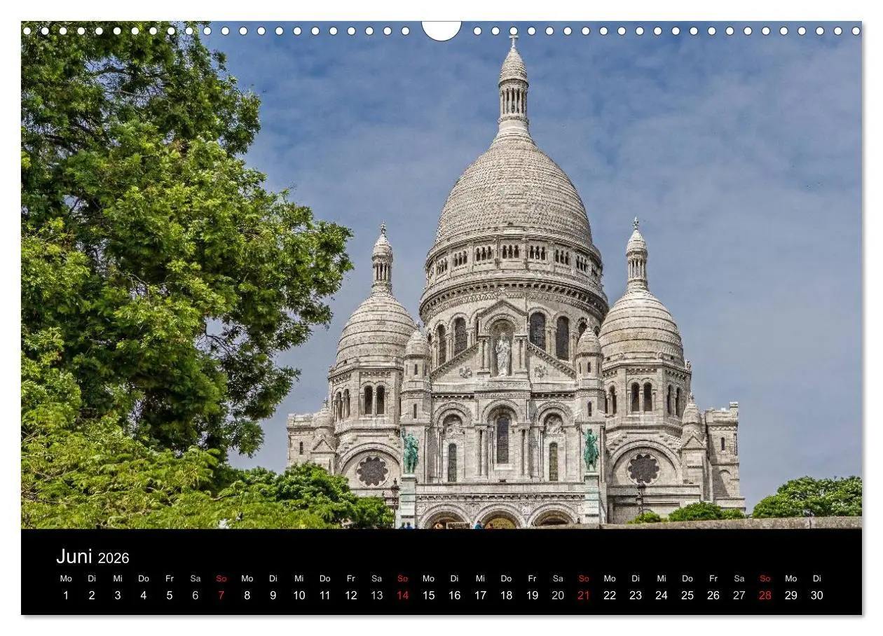 Bild: 9783516174519 | Paris (Wandkalender 2026 DIN A3 quer), CALVENDO Monatskalender | 2026