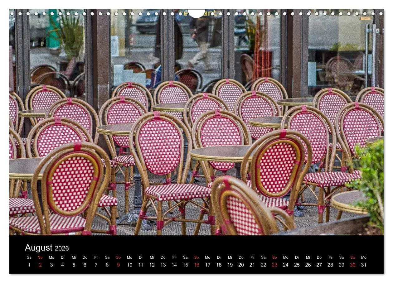 Bild: 9783516174519 | Paris (Wandkalender 2026 DIN A3 quer), CALVENDO Monatskalender | 2026
