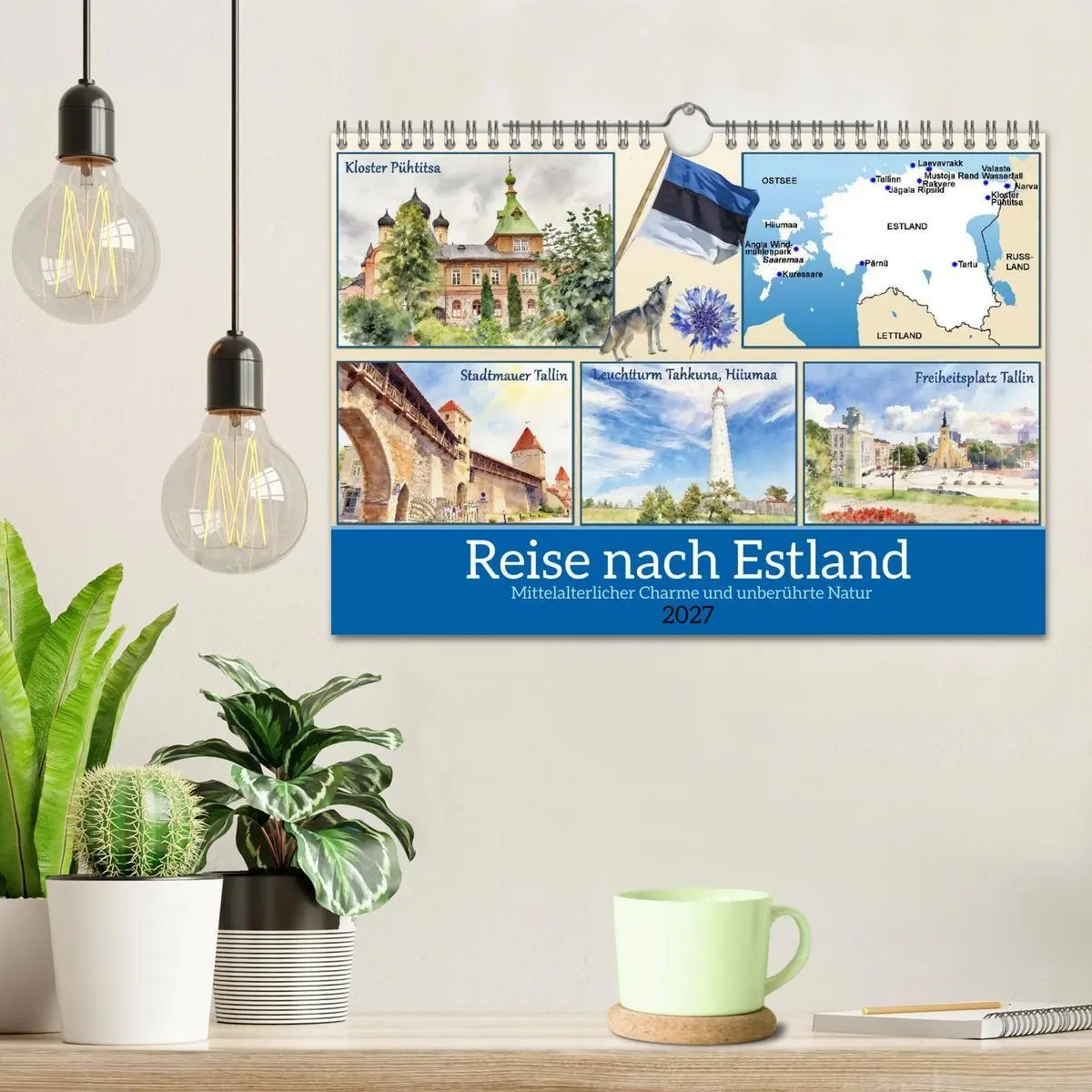 Bild: 9783516794519 | Reise nach Estland (Wandkalender 2027 DIN A4 quer), CALVENDO...