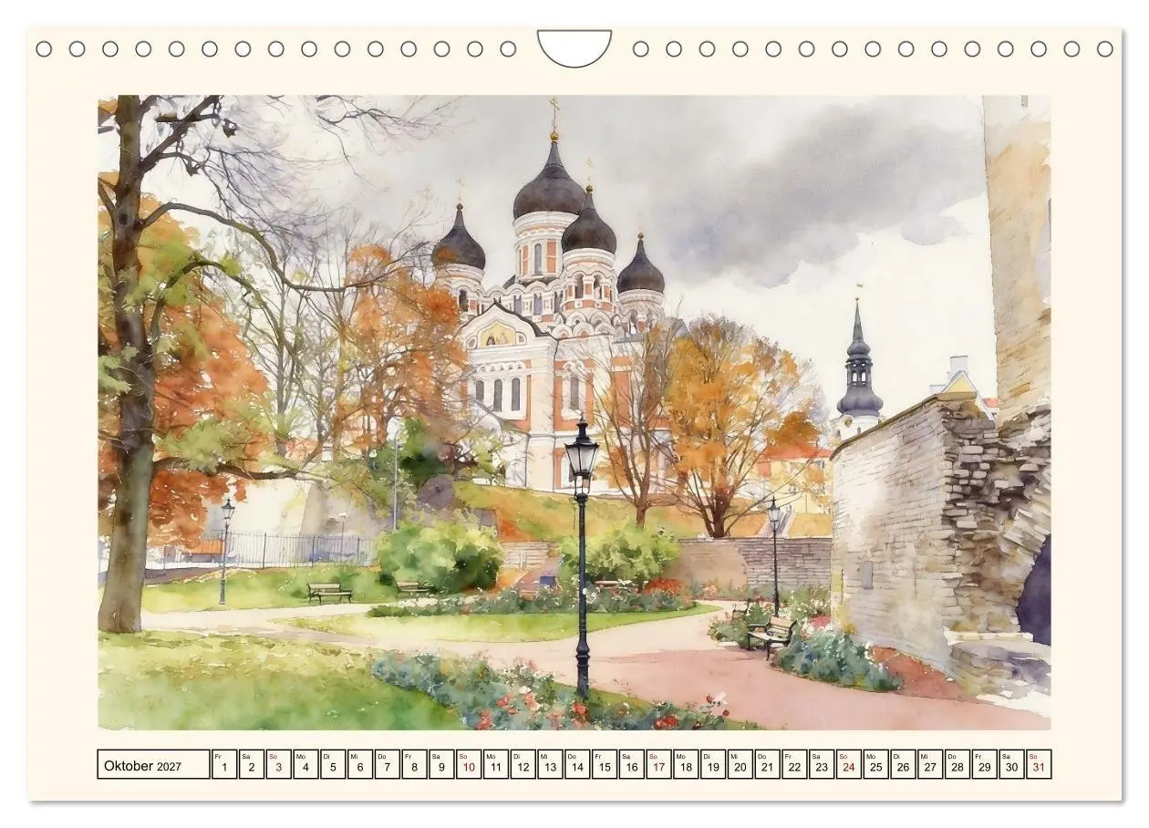 Bild: 9783516794519 | Reise nach Estland (Wandkalender 2027 DIN A4 quer), CALVENDO...