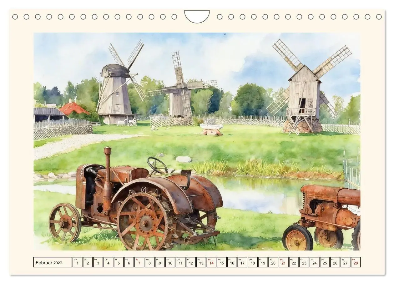 Bild: 9783516794519 | Reise nach Estland (Wandkalender 2027 DIN A4 quer), CALVENDO...