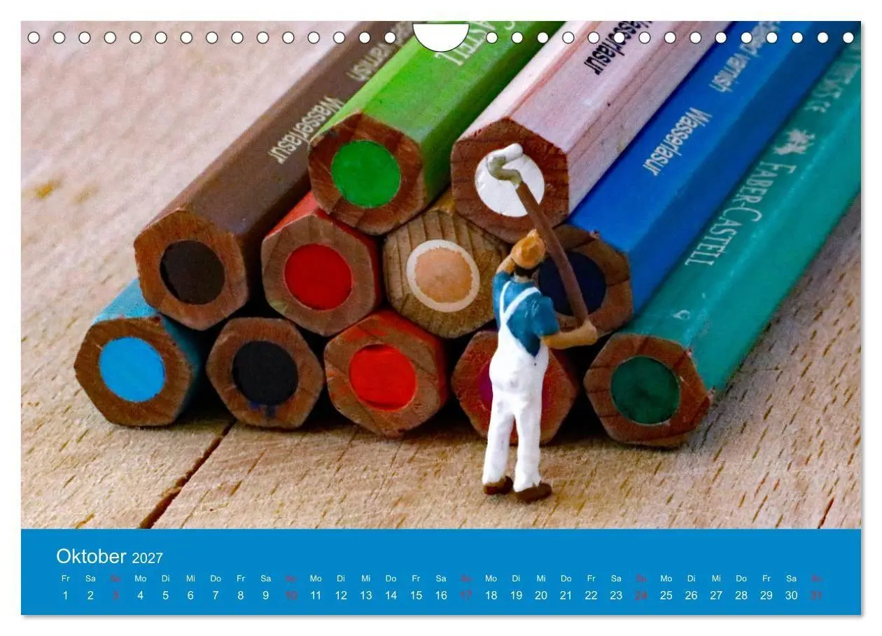 Bild: 9783569574519 | Neue Miniaturen - Klein ganz groß 2.0 (Wandkalender 2027 DIN A4...