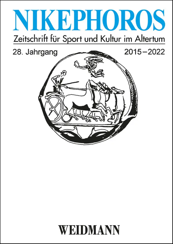 Cover: 9783615004519 | Nikephoros - Zeitschrift für Sport und Kultur im Altertum | Buch