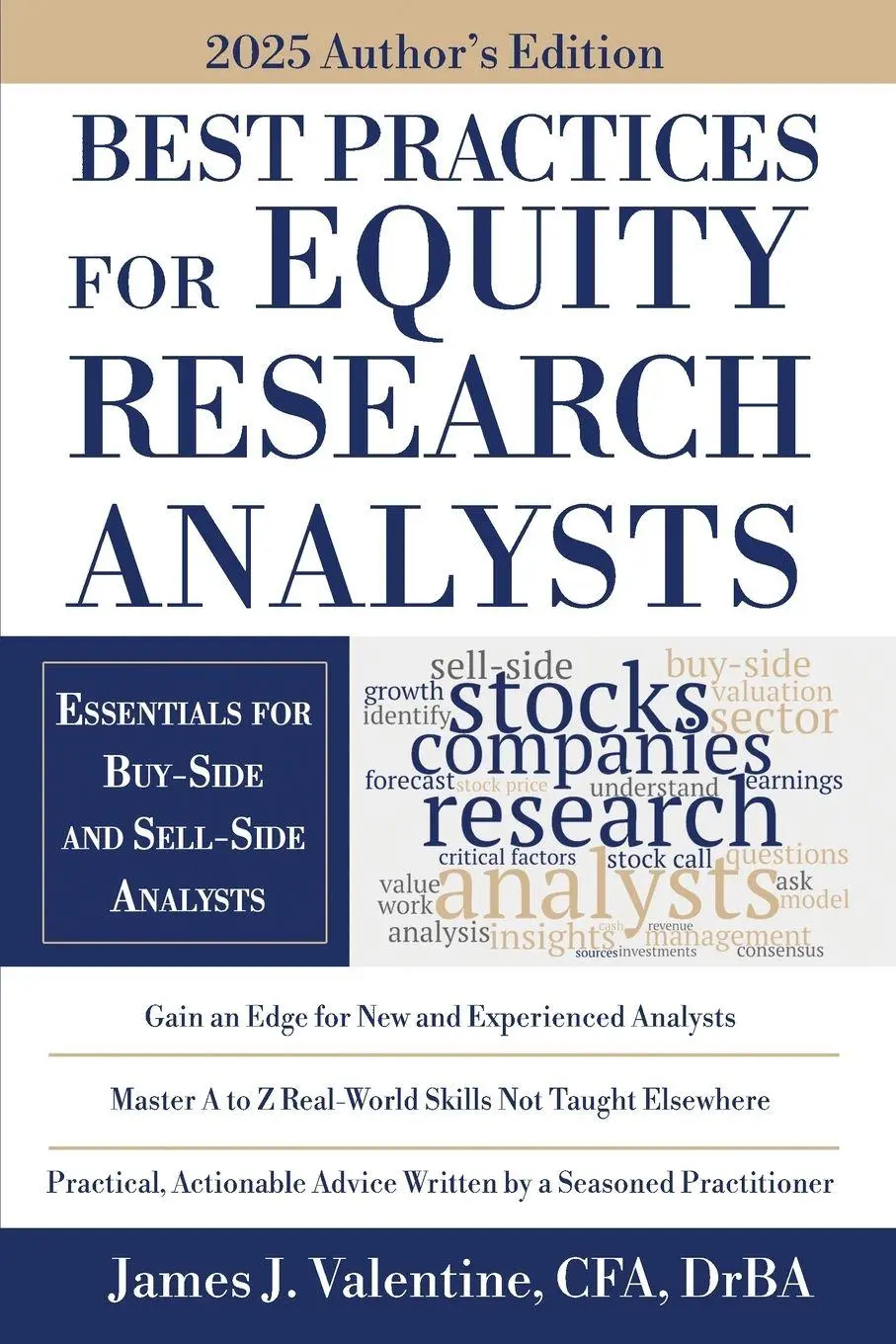 Cover: 9798999894519 | Best Practices for Equity Research Analysts | James J. Valentine