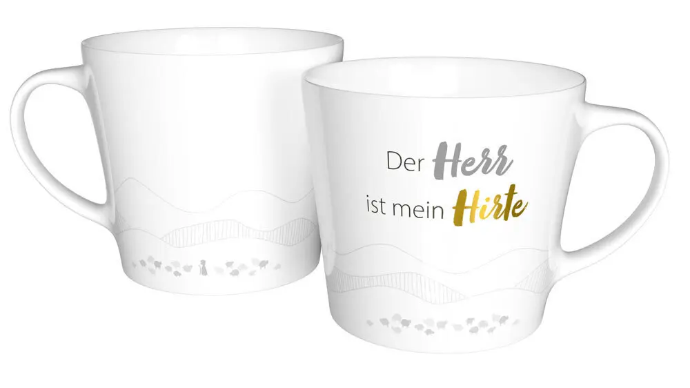 Cover: 4029856844619 | Der Herr ist mein Hirte - Tasse | Tasse mit Gold | Sonstiges | Deutsch