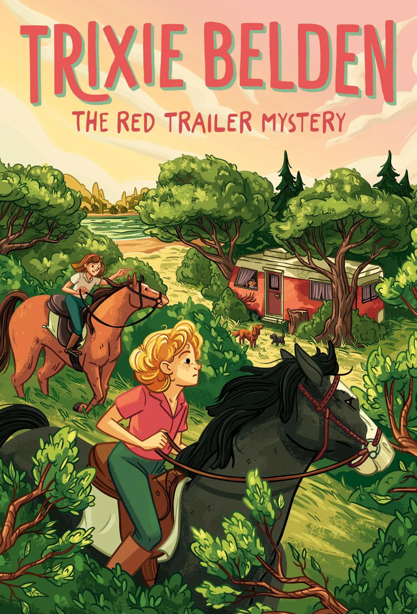 Cover: 9780593904619 | The Red Trailer Mystery: Trixie Belden | Trixie Belden | Campbell