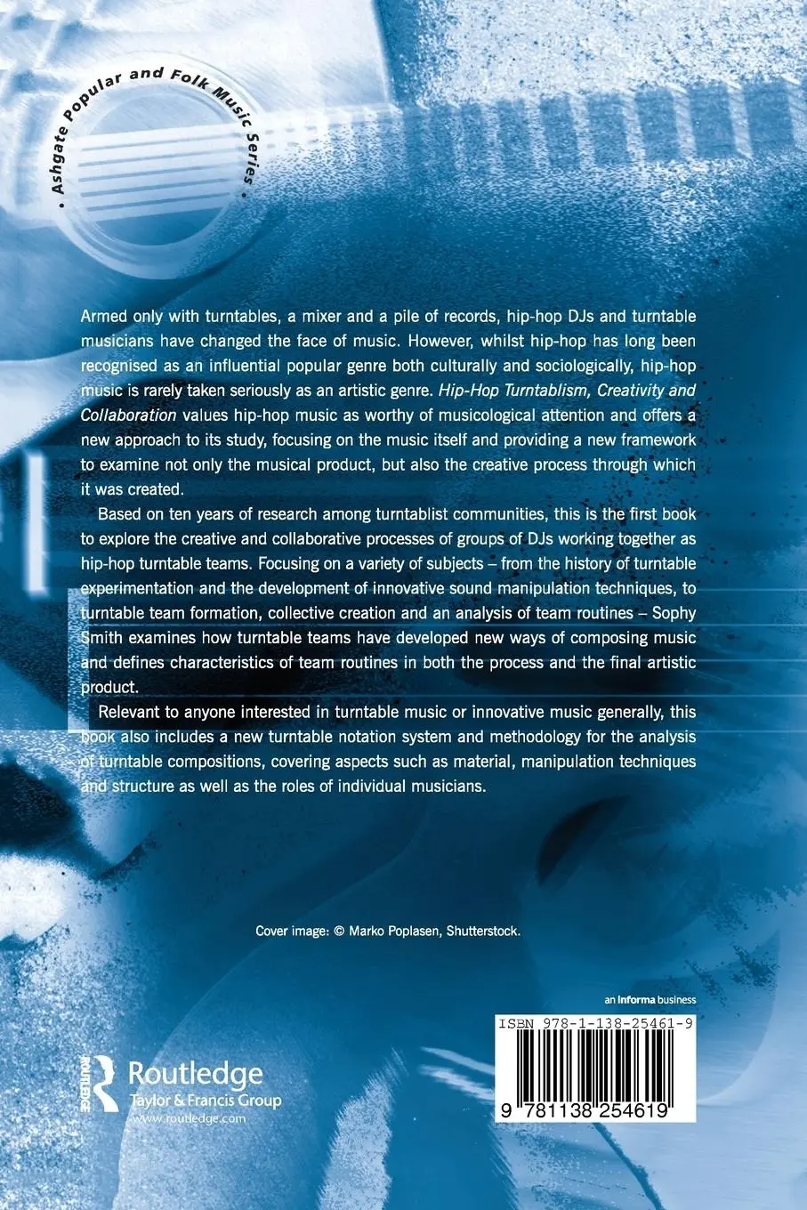Rückseite: 9781138254619 | Hip-Hop Turntablism, Creativity and Collaboration | Sophy Smith | Buch