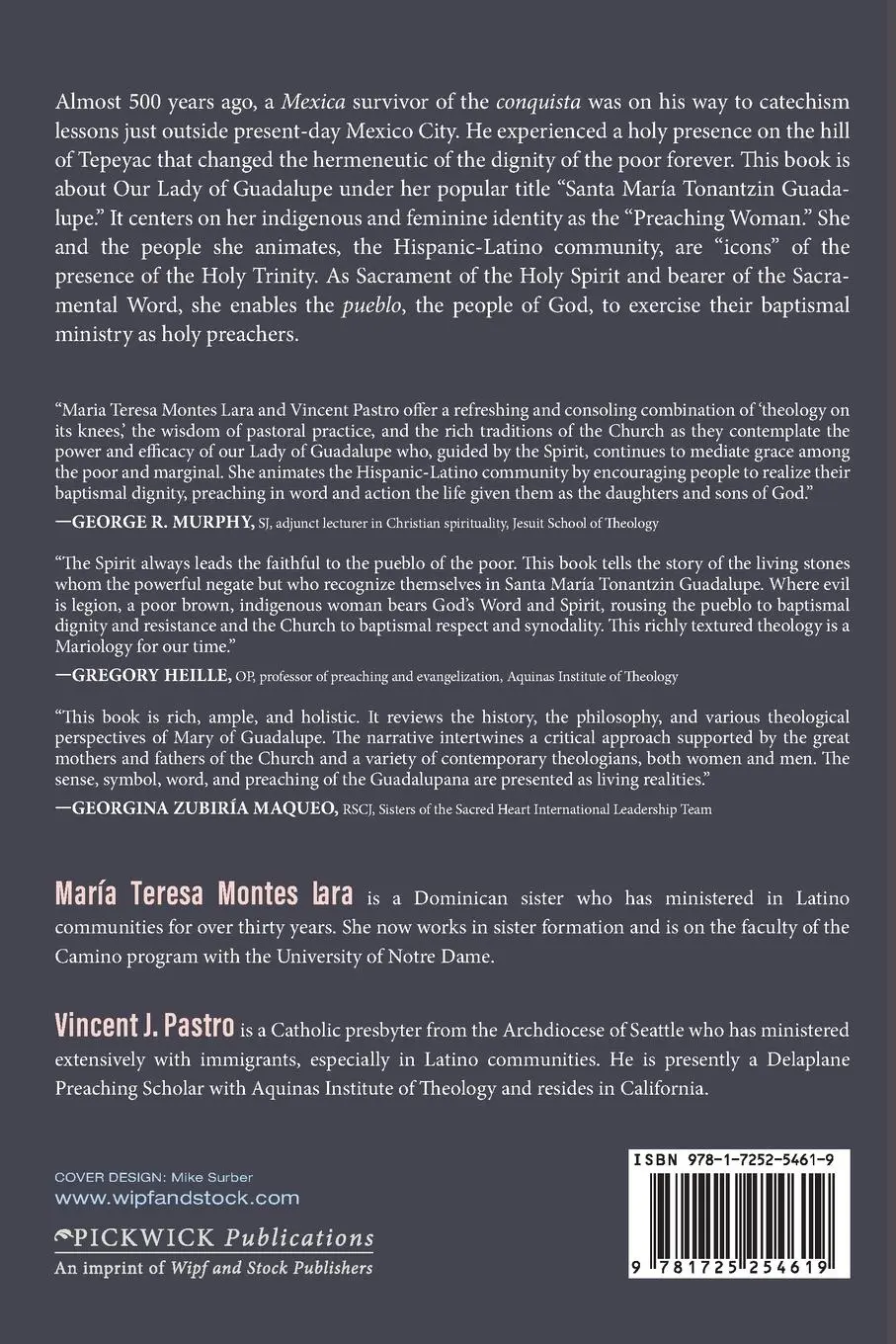 Rückseite: 9781725254619 | Holy Presence, Holy Preaching | Maria Teresa Op Montes Lara (u. a.)
