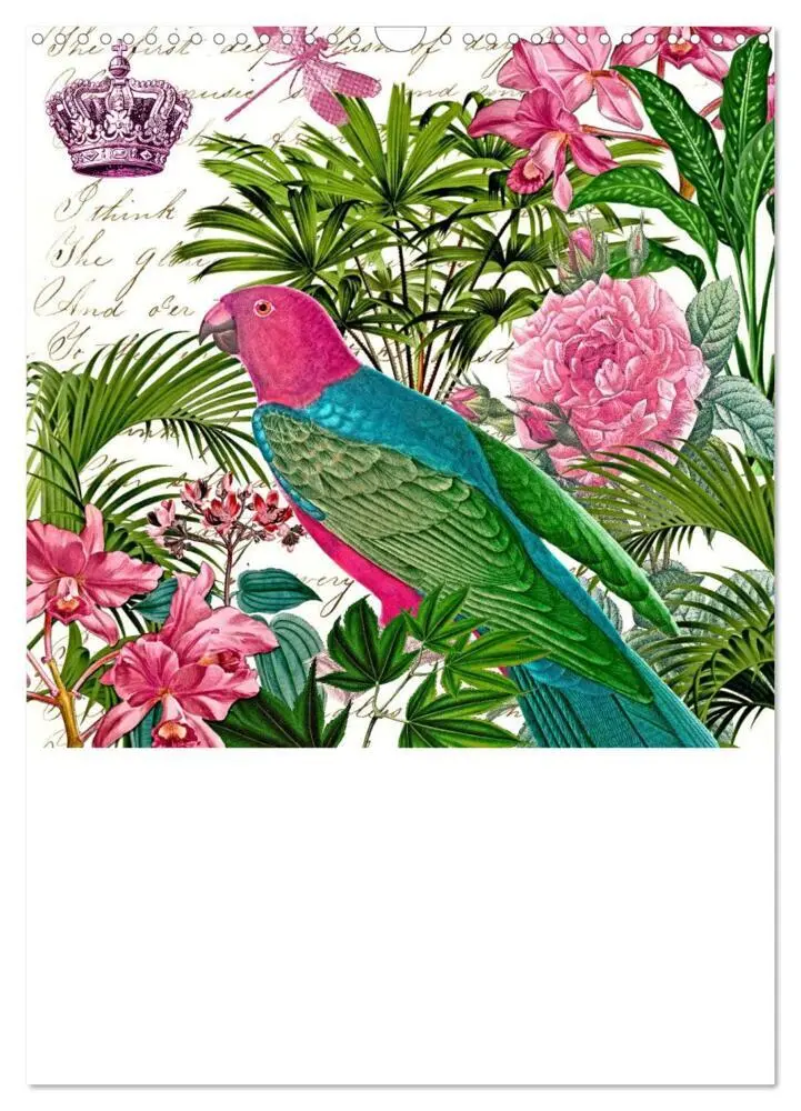Bild: 9783435744619 | Rosencollagen mit Rosen von Pierre-Joseph Redouté (Wandkalender...