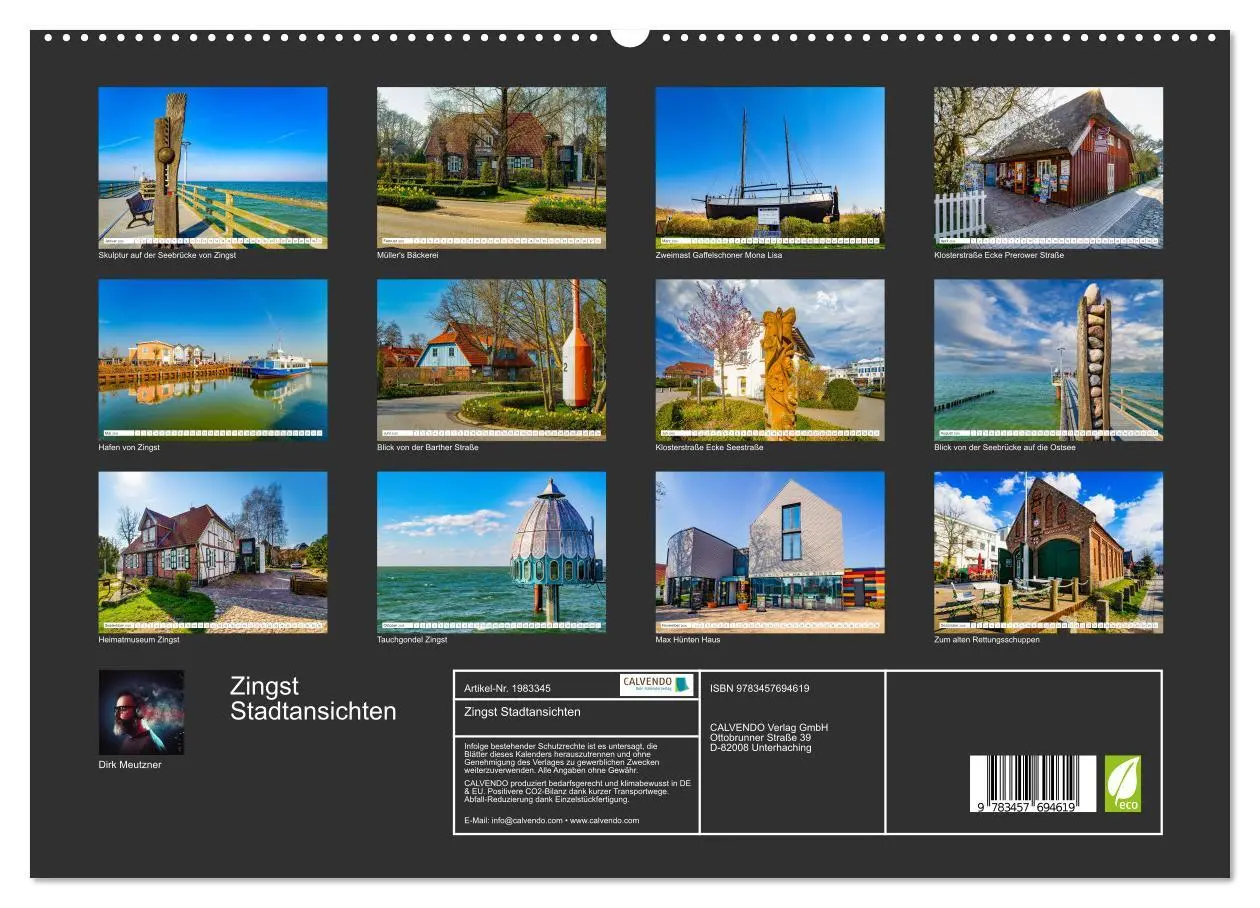 Bild: 9783457694619 | Zingst Stadtansichten (hochwertiger Premium Wandkalender 2026 DIN...