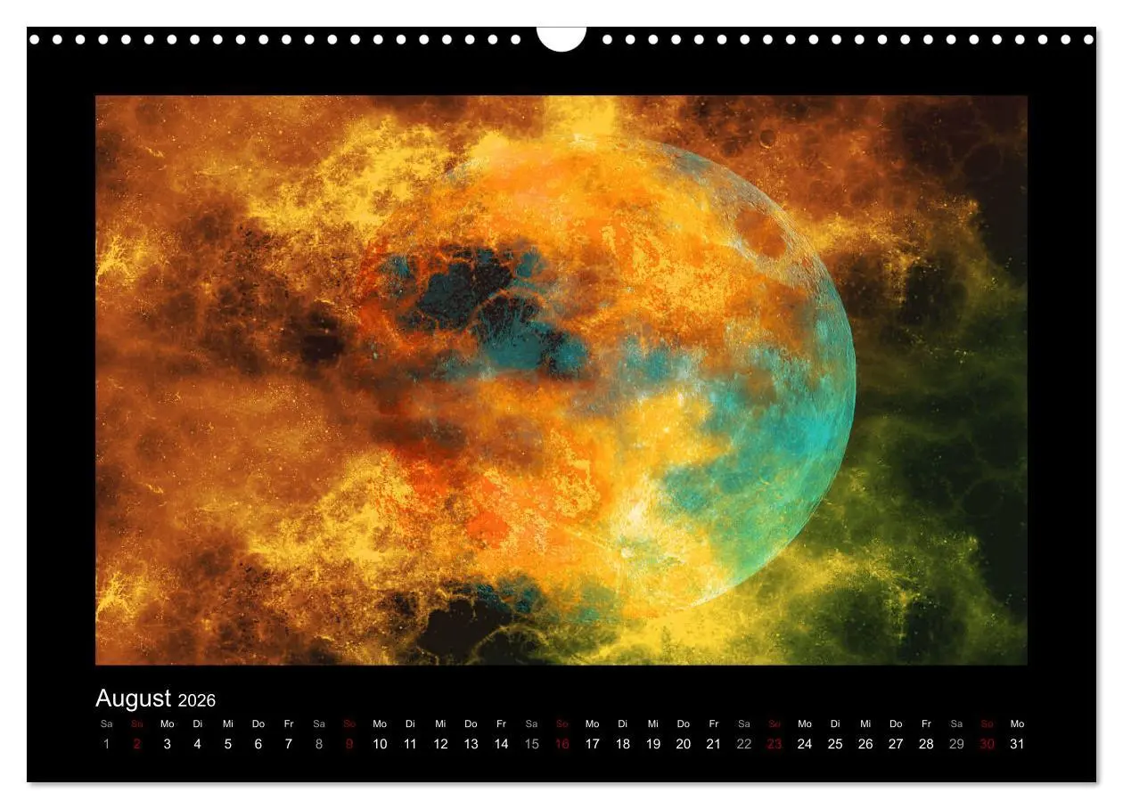 Bild: 9783457834619 | Magisches Universum (Wandkalender 2026 DIN A3 quer), CALVENDO...