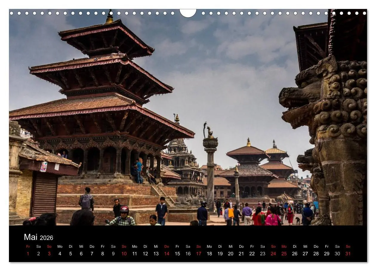 Bild: 9783516094619 | Faszination Nepal (Wandkalender 2026 DIN A3 quer), CALVENDO...