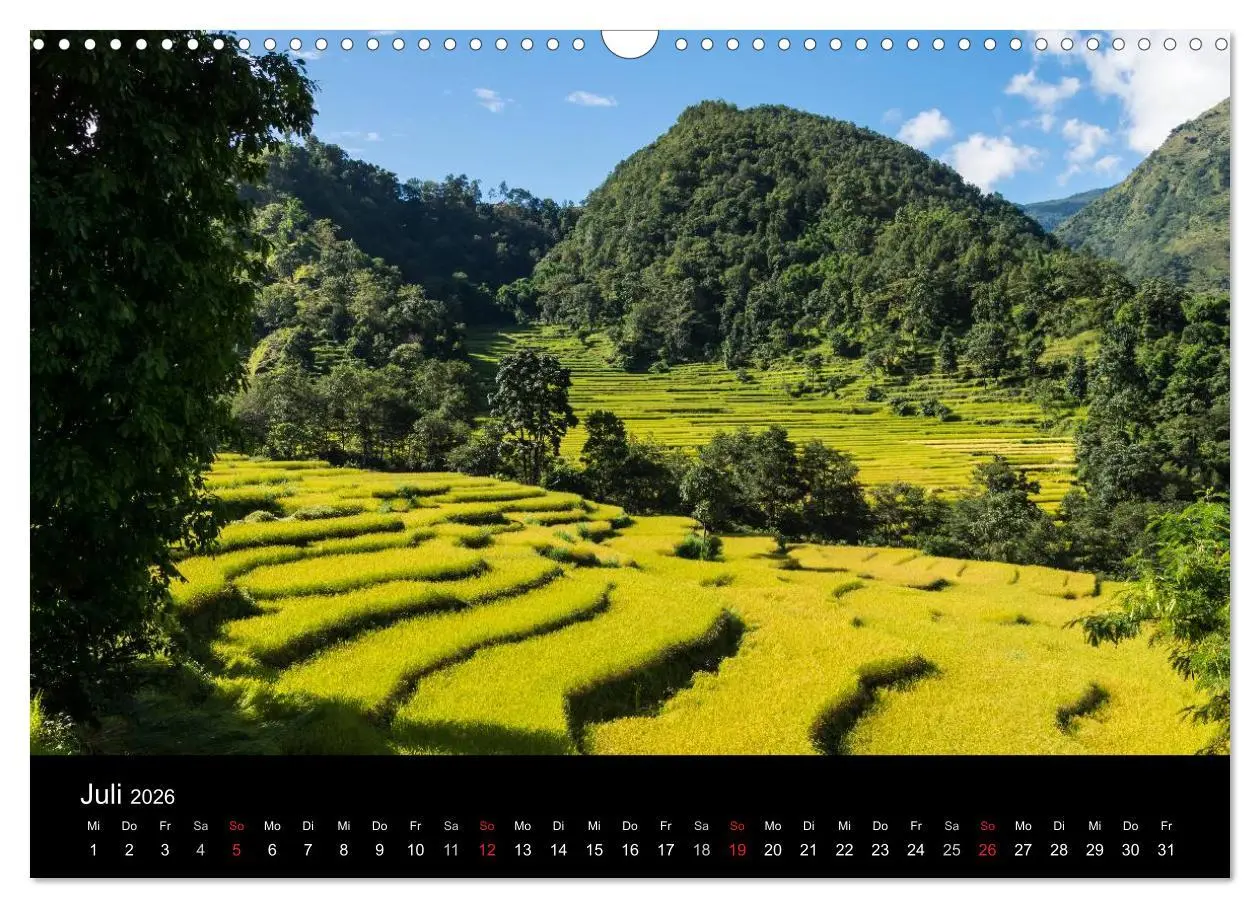 Bild: 9783516094619 | Faszination Nepal (Wandkalender 2026 DIN A3 quer), CALVENDO...