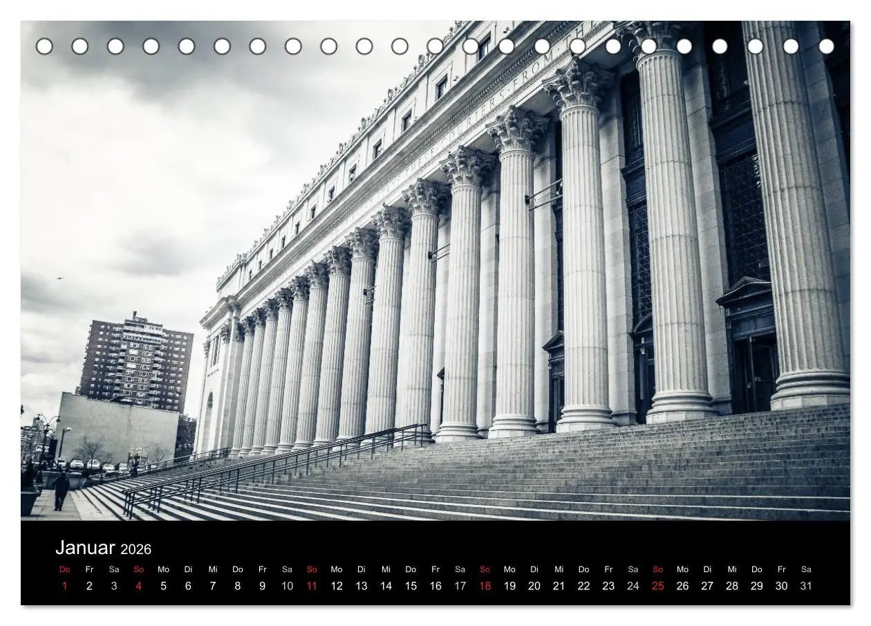 Bild: 9783516164619 | New York (Tischkalender 2026 DIN A5 quer), CALVENDO Monatskalender