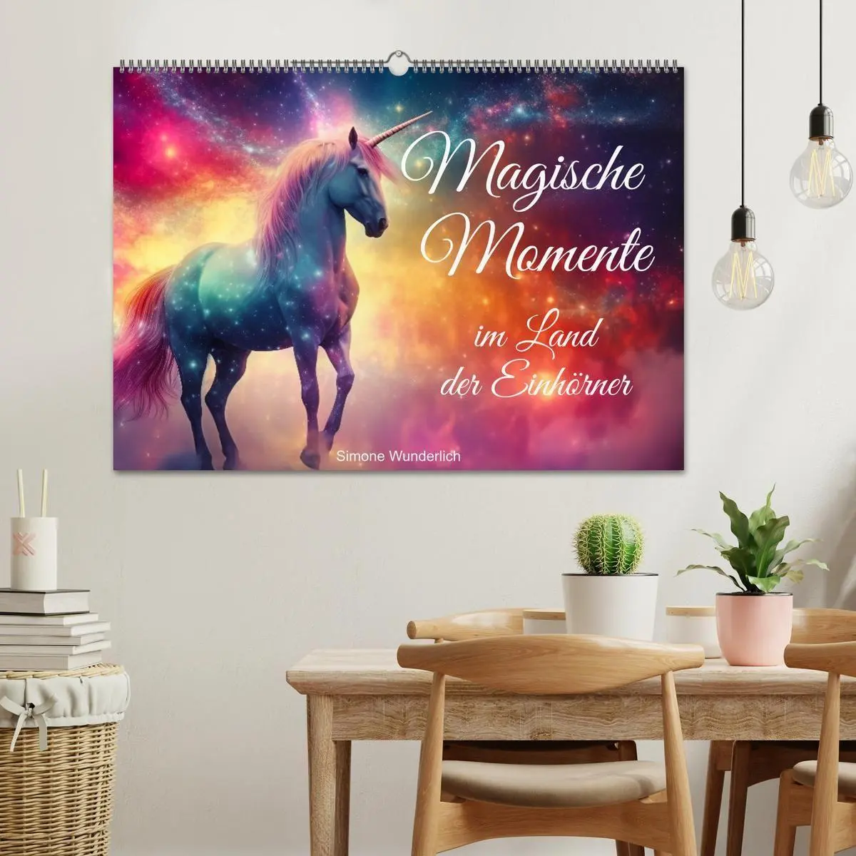 Bild: 9783569184619 | Magische Momente im Land der Einhörner (Wandkalender 2027 DIN A2...