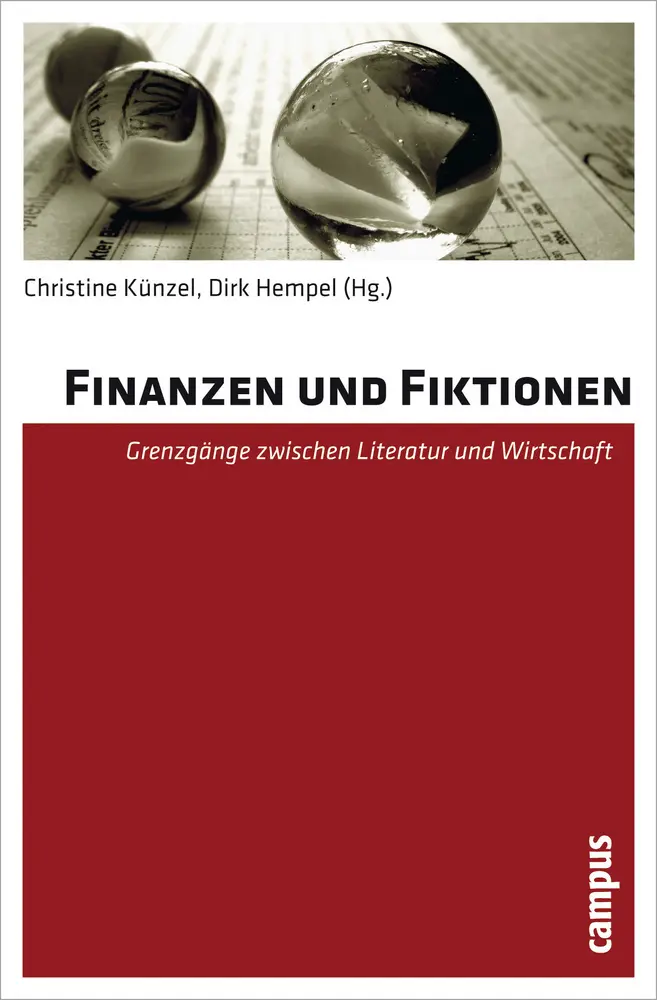 Cover: 9783593394619 | Finanzen und Fiktionen | Grenzgänge zwischen Literatur und Wirtschaft