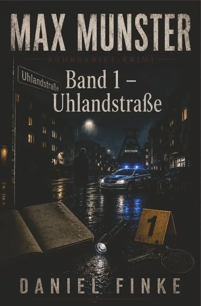 Cover: 9783695674619 | Max Munster - Band 1 - Uhlandstraße | Ein Bochum-Krimi | Daniel Finke