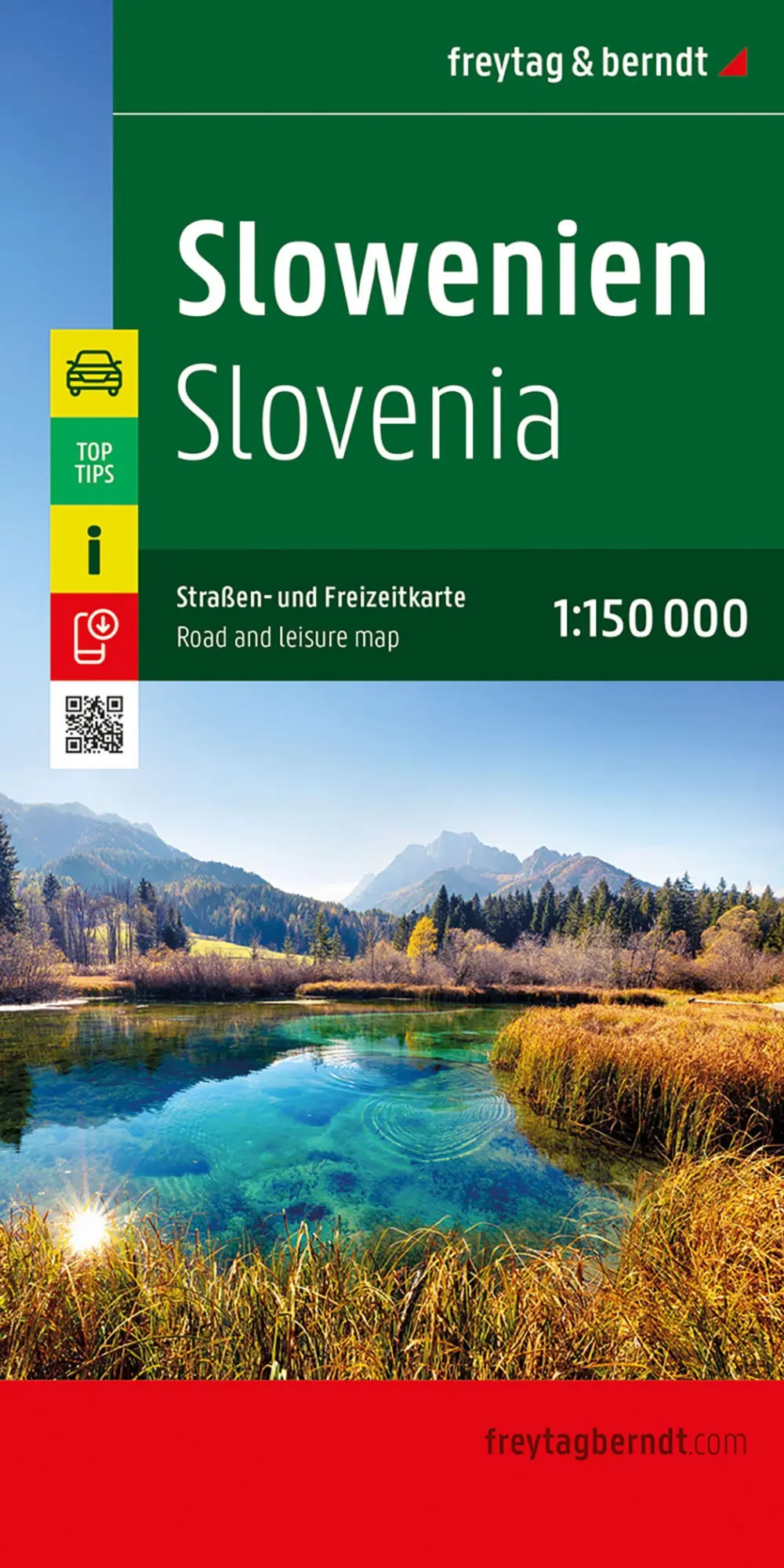 Cover: 9783707924619 | Slowenien, Straßen- und Freizeitkarte 1:150.000, freytag &amp; berndt
