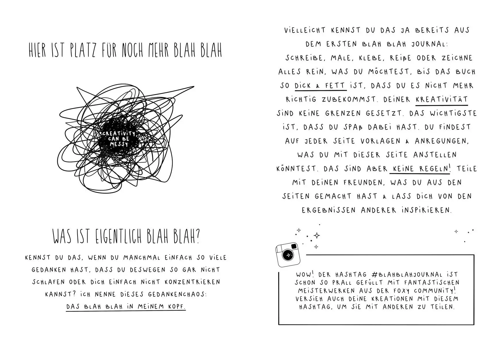 Bild: 9783745924619 | Blah Blah Journal - Band 2 | Foxy Draws | Taschenbuch | 160 S. | 2024