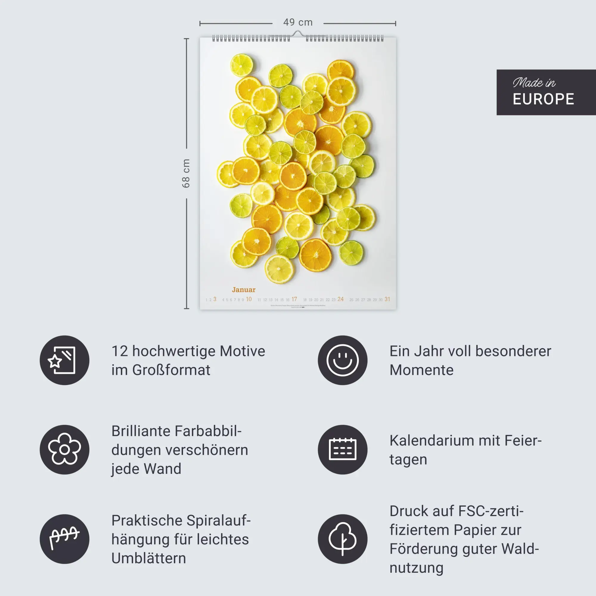 Bild: 9783839904619 | Fresh Food Kalender 2027 | Kalender | Spiralbindung | 14 S. | Deutsch